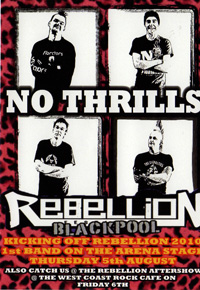 No Thrills - Rebellion Festival, Blackpool